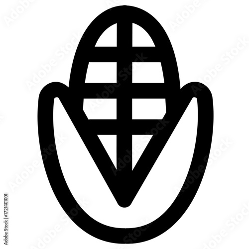 Black coordinate system with x y and z axis represented by thick lines on a white background isolated view
