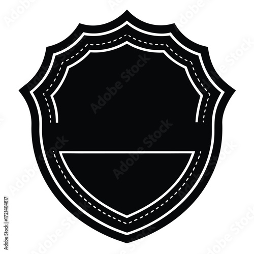 Park Ranger isolated badge on white background
