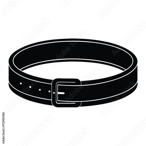 Park Ranger isolated belt on white background