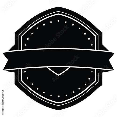 Park Ranger isolated badge on white background