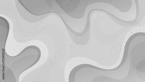 Elegant monochrome wave pattern with smooth curves, ideal for modern backgrounds and creative projects.