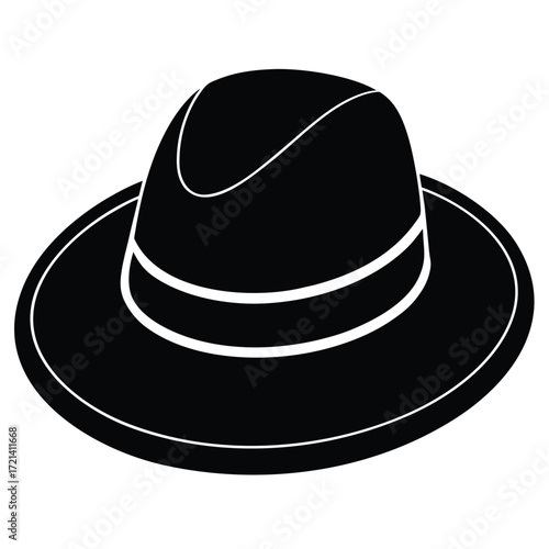 Park Ranger isolated hat on white background