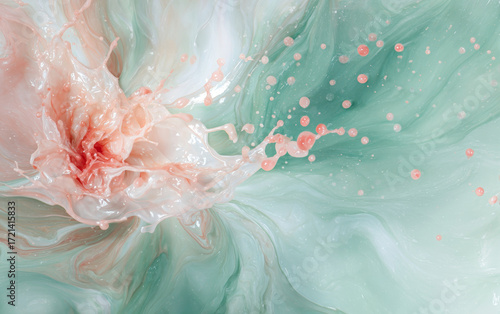 Vintage floral texture art background
