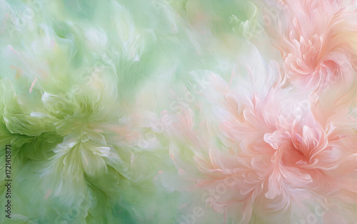 Vintage floral texture art background
