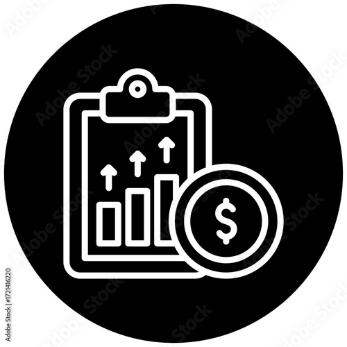 Financial Report Icon