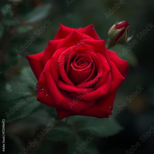 red rose 