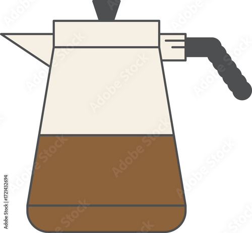 Vector illustration of coffee drink