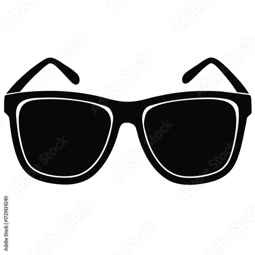 Park Ranger isolated sunglasses on white background