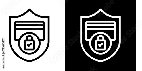 Fraud Prevention  Icon Set White Style Collection