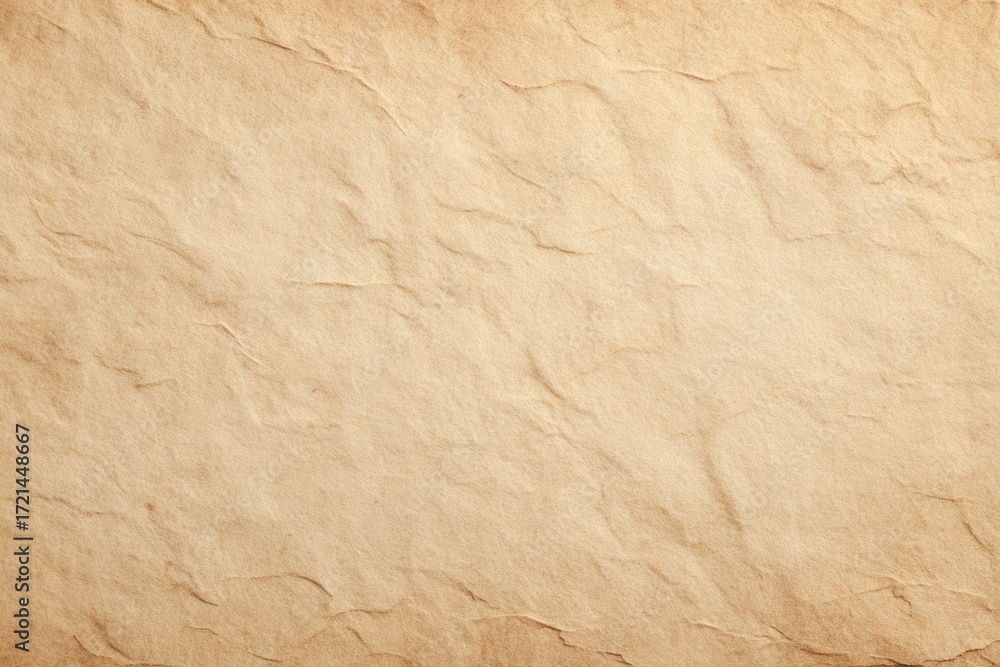 Fototapeta premium Textured brown paper background ideal for crafts and design projects