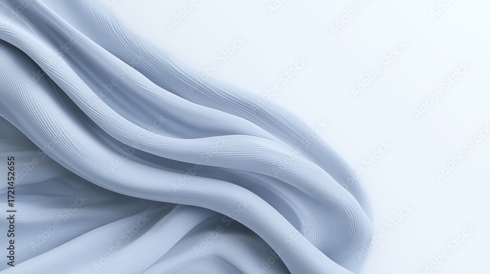 Obraz premium Soft, flowing fabric with a subtle texture.