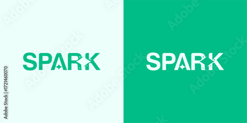 spark logo design unique