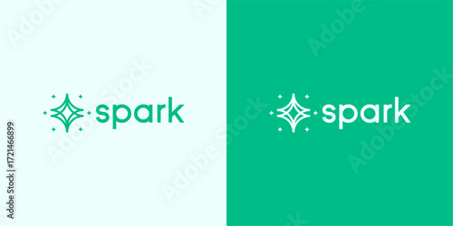 spark logo design unique