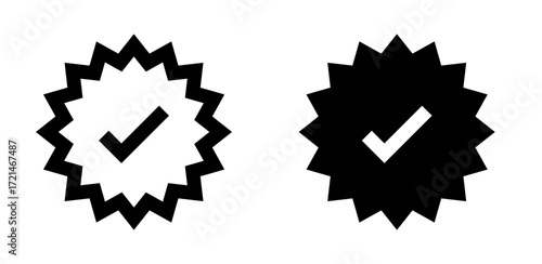 Checkmark, Success, Tick or Verified Account icon