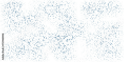 Light BLUE vector pattern with spheres. Illustration with set of shining colorful abstract circles. Design for business adverts.