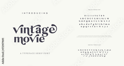 Elegant modern alphabet letters font logo. Typography luxury classic lettering serif italic fonts wedding vintage retro logos. vector illustration

