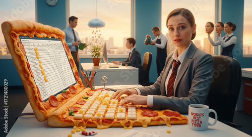 Office Madness – Surreal Workday Humor