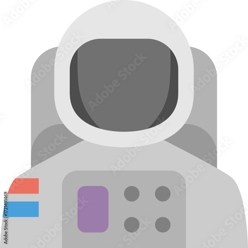 Astronaut suit illustration