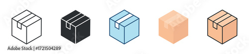 Product Icon Set Multiple Style Collection