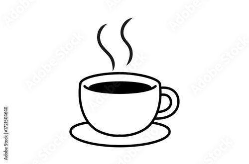コーヒーカップのアイコン