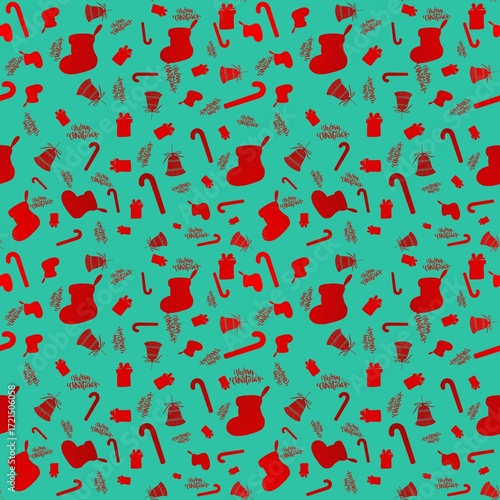 Seamless Christmas background for paper