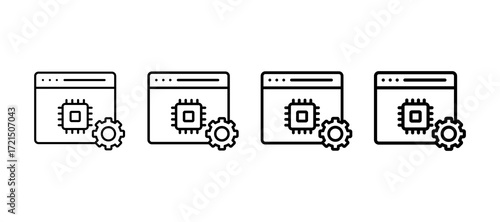 Api Multiple Line Icon Element