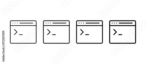 Cli Multiple Line Icon Element
