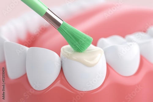 Applying Fluoride Varnish for Tooth Decay Prevention