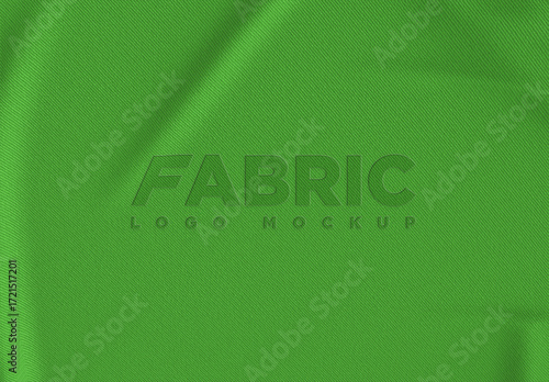 Fabric Logo Mockup Template
