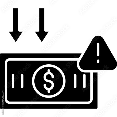 Global Crisis Icon Vector Element