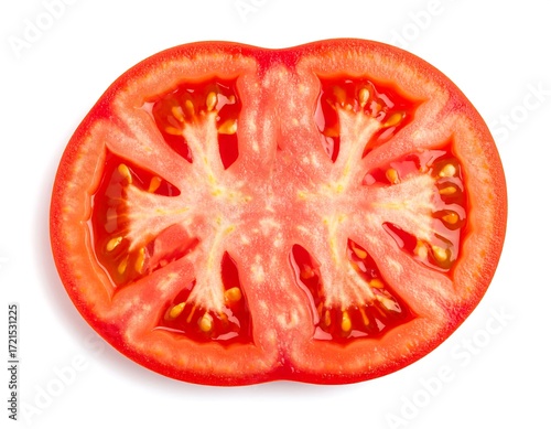 Wallpaper Mural Close-up of a tomato slice Torontodigital.ca