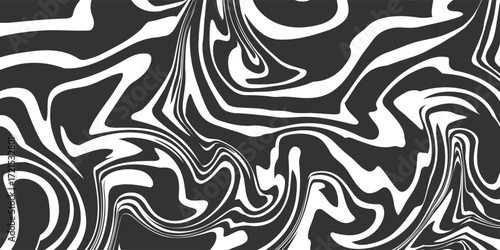 Abstract optical illusion seamless pattern. Psychedelic waves print background. 1970s trippy seamless pattern. Marble acrylic pattern, wood texture, watercolor marble background.