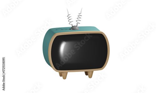 retro tv set