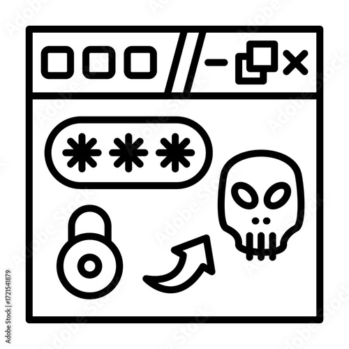 Website Malware Icon