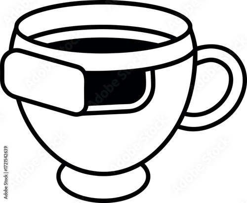 cup of coffee with milk