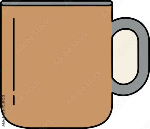 Stop Button Icon: Grey Circle Square