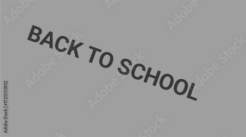 Bold typographic illustration capturing the essence of students' return to classrooms and the beginning of a new academic journey, symbolizing fresh starts and educational aspirations