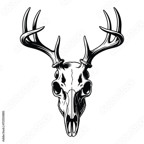 deer head silhouette