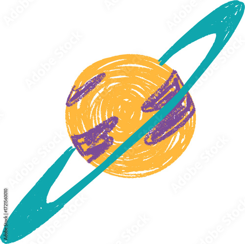 Jupiter Hand-drawn Illustration