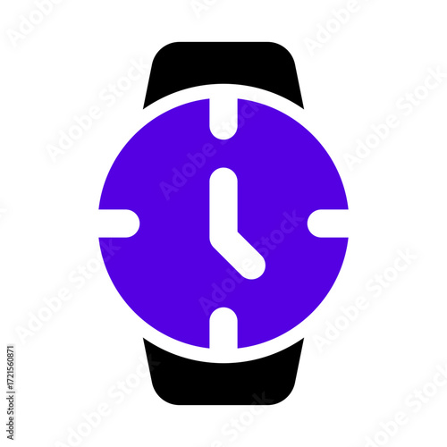 watch icon two tone color