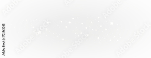 Elegant festive sparkle with glittering snow, radiant dust, shimmering particles and glowing stardust, Christmas holiday background card with vibrant design.