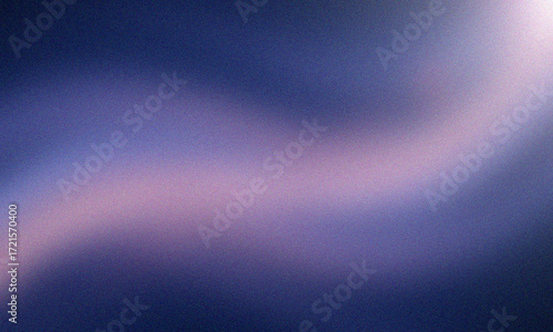 Blurred gradient background with blue violet and pink hues and subtle grain abstract