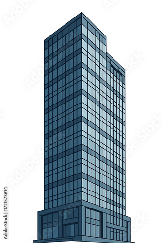 High-rise glass and steel exemplify architectural elegance in urban design