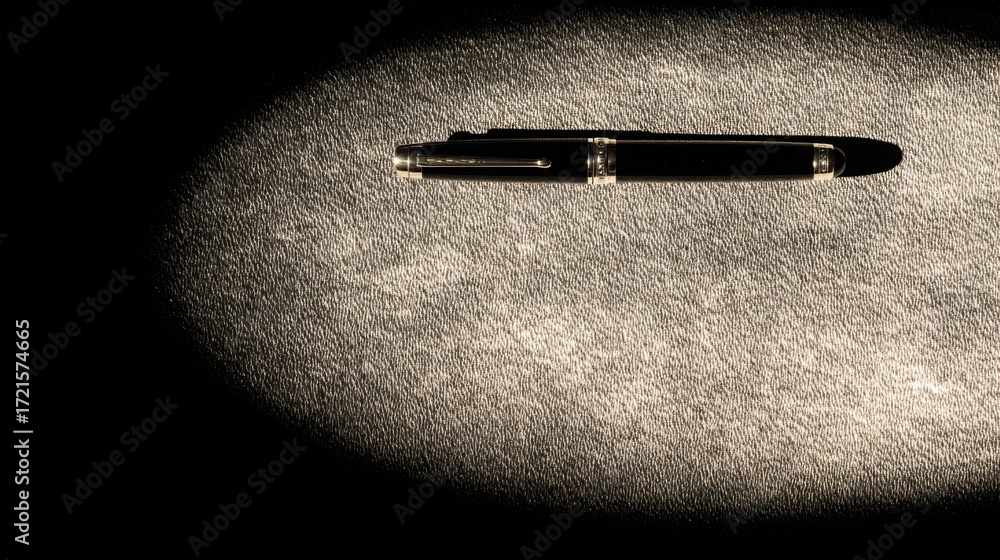 custom made wallpaper toronto digitalnib. Elegant fountain pen resting on a textured surface, captured from an overhead angle with warm lighting for a sophisticated look. lifestyle magazines.