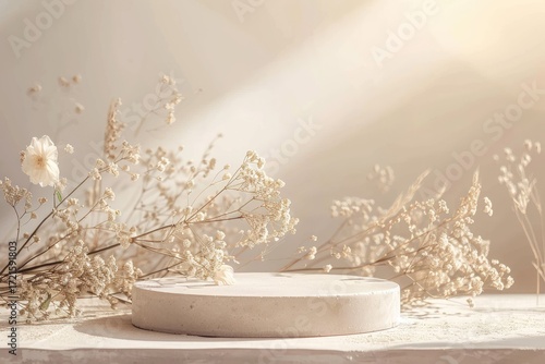 Ultra Quality Picture of Rainbow Podium Background for Lgbtq Product Display