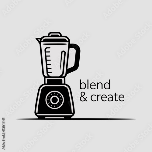 vector illustration of coffee grinder