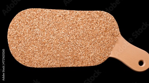 Light Brown Textured Cutting Board with Handle