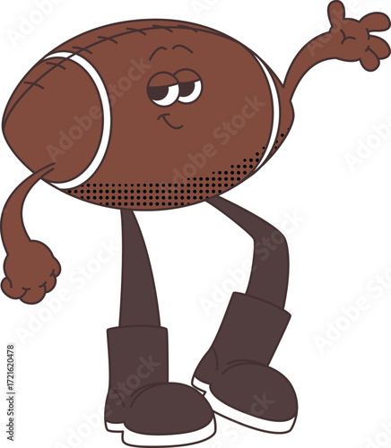 Football Ball Character