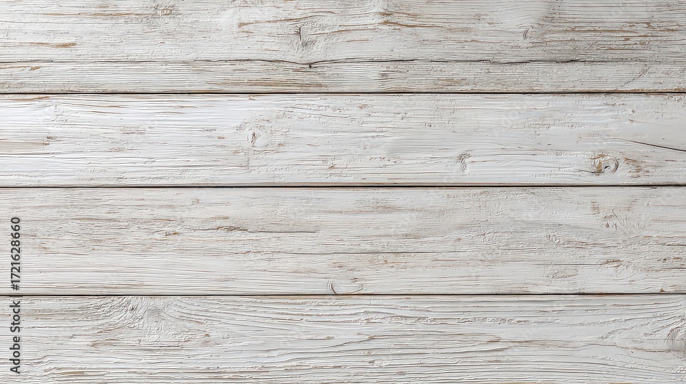 Fototapeta premium White Wooden Plank Background With Light Gray Splatter
