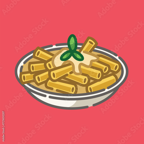sweet and cute food vector